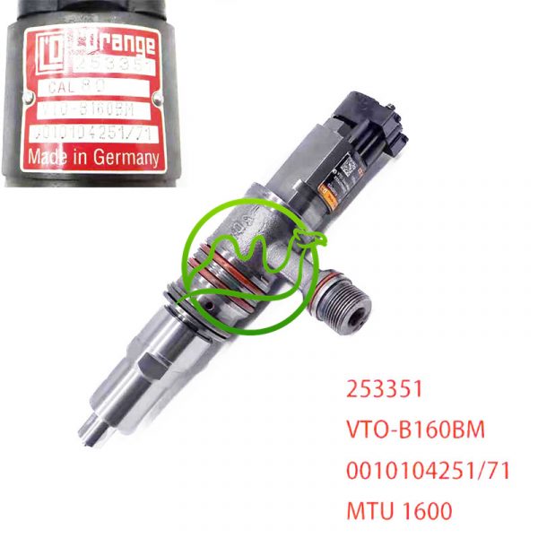 Remanufactured MTU Fuel Injectors 1498083 VTO-G265G48C X52407500023 - 图片 4