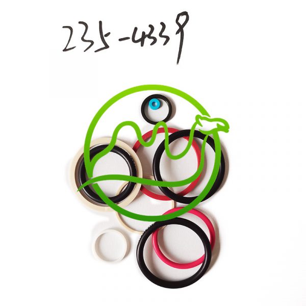 C7/C9 injector Rubber ring repair kit 235-4339 2354339 in stock - 图片 4